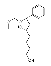 (5R,7R)-7-(methoxymethoxy)-7-phenylheptane-1,5-diol结构式