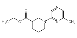 ethyl 1-(6-methylpyrazin-2-yl)piperidine-3-carboxylate Structure