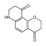 3,7,8,9-tetrahydro-2H-pyrano[2,3-f]quinoline-4,10-dione结构式