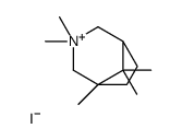 3,3,5,8,8-pentamethyl-3-azoniabicyclo[3.2.1]octane,iodide结构式