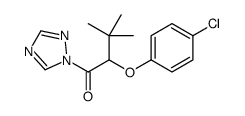 2-(4-chlorophenoxy)-3,3-dimethyl-1-(1,2,4-triazol-1-yl)butan-1-one Structure
