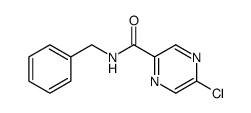 2-Pyrazinecarboxamide, 5-chloro-N-(phenylmethyl) Structure