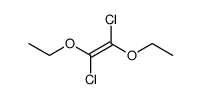 1,2-Dichlor-1,2-diethoxyethen Structure