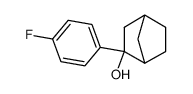 2-(4-fluorophenyl)bicyclo[2.2.1]heptan-2-ol结构式