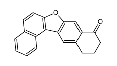 9-Oxo-9.10.11.12-tetrahydro-isodinaphthylenoxid结构式