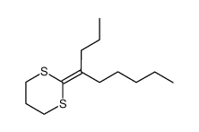 2-(1-Propyl-hexylidene)-[1,3]dithiane结构式