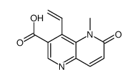 4-ethenyl-5-methyl-6-oxo-5,6-dihydro-1,5-naphthyridine-3-carboxylic acid结构式