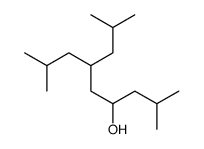 2,8-dimethyl-6-(2-methylpropyl)nonan-4-ol结构式