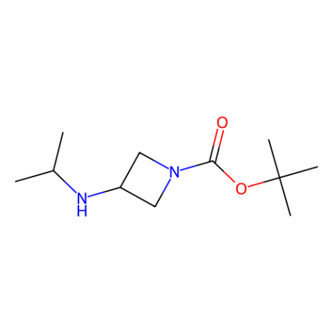 tert-butyl 3-(propan-2-ylamino)azetidine-1-carboxylate Structure
