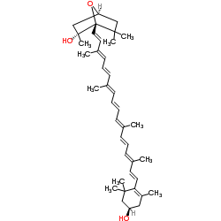 Cucurbitaxanthin A结构式