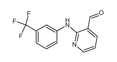 2-(3-Trifluoromethylphenyl)amino-3-pyridinecarboxaldehyde Structure