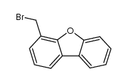 4-bromomethyldibenzofuran结构式