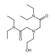 2-[[2-(diethylamino)-2-oxoethyl]-(2-hydroxyethyl)amino]-N,N-diethylacetamide Structure