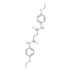 N,N'-Bis(4-ethoxyphenyl)succinamide Structure