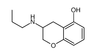 3-propylamino-5-hydroxychroman Structure