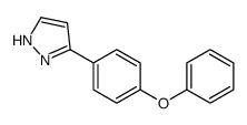 5-(4-phenoxyphenyl)-1H-pyrazole Structure