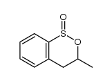 3-methyl-1-oxobenzo[c]-2,1-oxathiane结构式