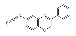 6-isothiocyanato-3-phenyl-2H-1,4-benzoxazine Structure