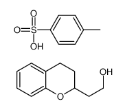 2-(3,4-dihydro-2H-chromen-2-yl)ethanol,4-methylbenzenesulfonic acid Structure