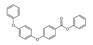 phenyl 4-(4-phenoxyphenoxy)benzoate Structure