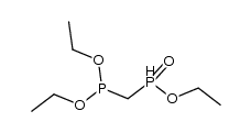 ethyl ((diethoxyphosphino)methyl)phosphinate Structure