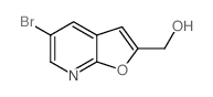 (5-Bromofuro[2,3-b]pyridin-2-yl)methanol structure