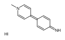 4-(1-methylpyridin-1-ium-4-yl)aniline,iodide结构式