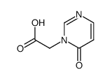 2-(6-oxopyrimidin-1(6H)-yl)acetic acid Structure