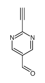 2-ethynylpyrimidine-5-carbaldehyde结构式