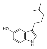 3-[3-(dimethylamino)propyl]-1H-indol-5-ol Structure