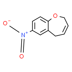 7-NITRO-2,5-DIHYDRO-BENZO[B]OXEPINE结构式