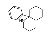 8a-phenyldecahydroquinoline结构式
