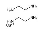 copper,2-azanidylethylazanide结构式