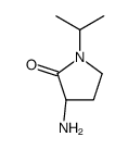 (3S)-3-amino-1-isopropyl-pyrrolidin-2-one structure