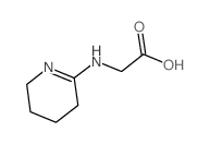 N-(3,4,5,6-Tetrahydropyridin-2-yl)glycine结构式