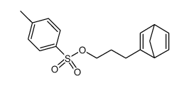 3-(bicyclo[2.2.1]hepta-2,5-dien-2-yl)propyl 4-methylbenzenesulfonate结构式