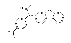 N-(4'-(Dimethylamino)phenyl)-2-(acetylamino)fluorene结构式