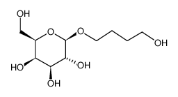 .beta.-D-Galactopyranoside, 4-hydroxybutyl结构式