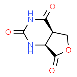 Furo[3,4-d]pyrimidine-2,4,7(3H)-trione, tetrahydro-, (4aR-cis)- (9CI)结构式