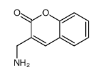 3-(aminomethyl)chromen-2-one结构式