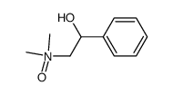 N-(2-hydroxy-2-phenylethyl)-N,N-dimethylamine N-oxide Structure