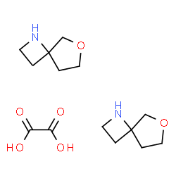 6-氧杂-1-氧杂螺[3.4]辛草酸半草酸酯结构式