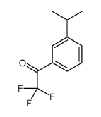 2,2,2-trifluoro-1-(3-propan-2-ylphenyl)ethanone Structure