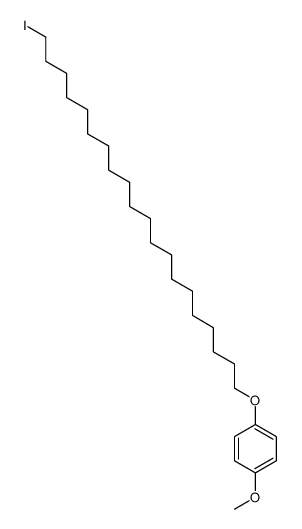 1-(20-iodoicosoxy)-4-methoxybenzene Structure