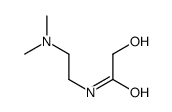 N-[2-(dimethylamino)ethyl]-2-hydroxyacetamide Structure