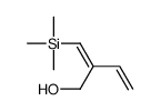 2-(trimethylsilylmethylidene)but-3-en-1-ol结构式