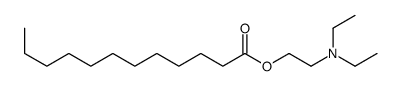 2-(diethylamino)ethyl laurate结构式