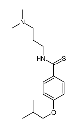 N-[3-(Dimethylamino)propyl]-p-(isobutoxy)thiobenzamide结构式