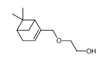 2-[(7,7-dimethyl-4-bicyclo[3.1.1]hept-3-enyl)methoxy]ethanol Structure