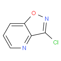 3-氯异唑并[4,5-B]吡啶结构式